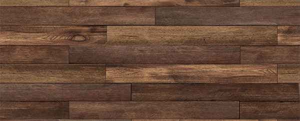 dark stained exotic wood flooring laid horizontally